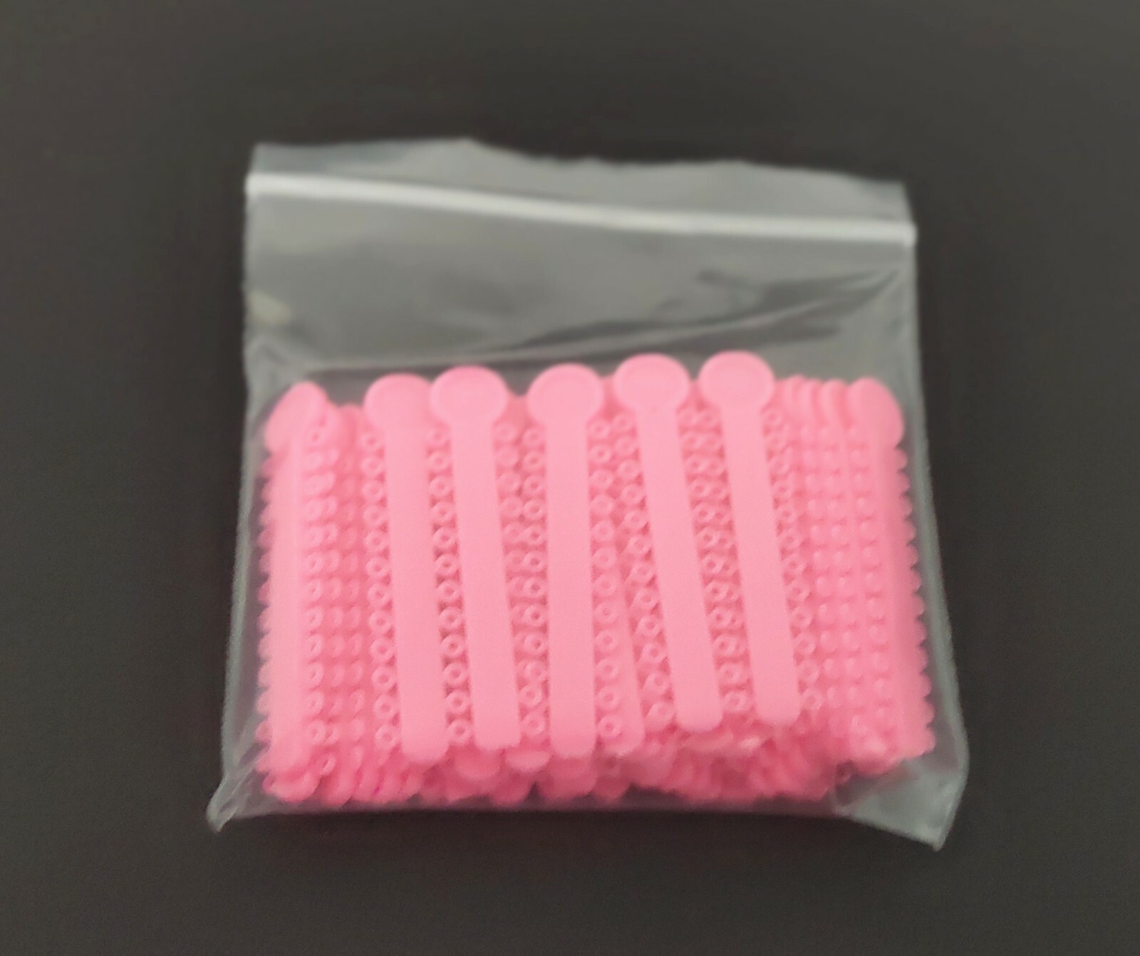 1 Pack 1008 pcs Pink Color Elastic Ligature Ties Rubber Bands 1008Pcs/Pack