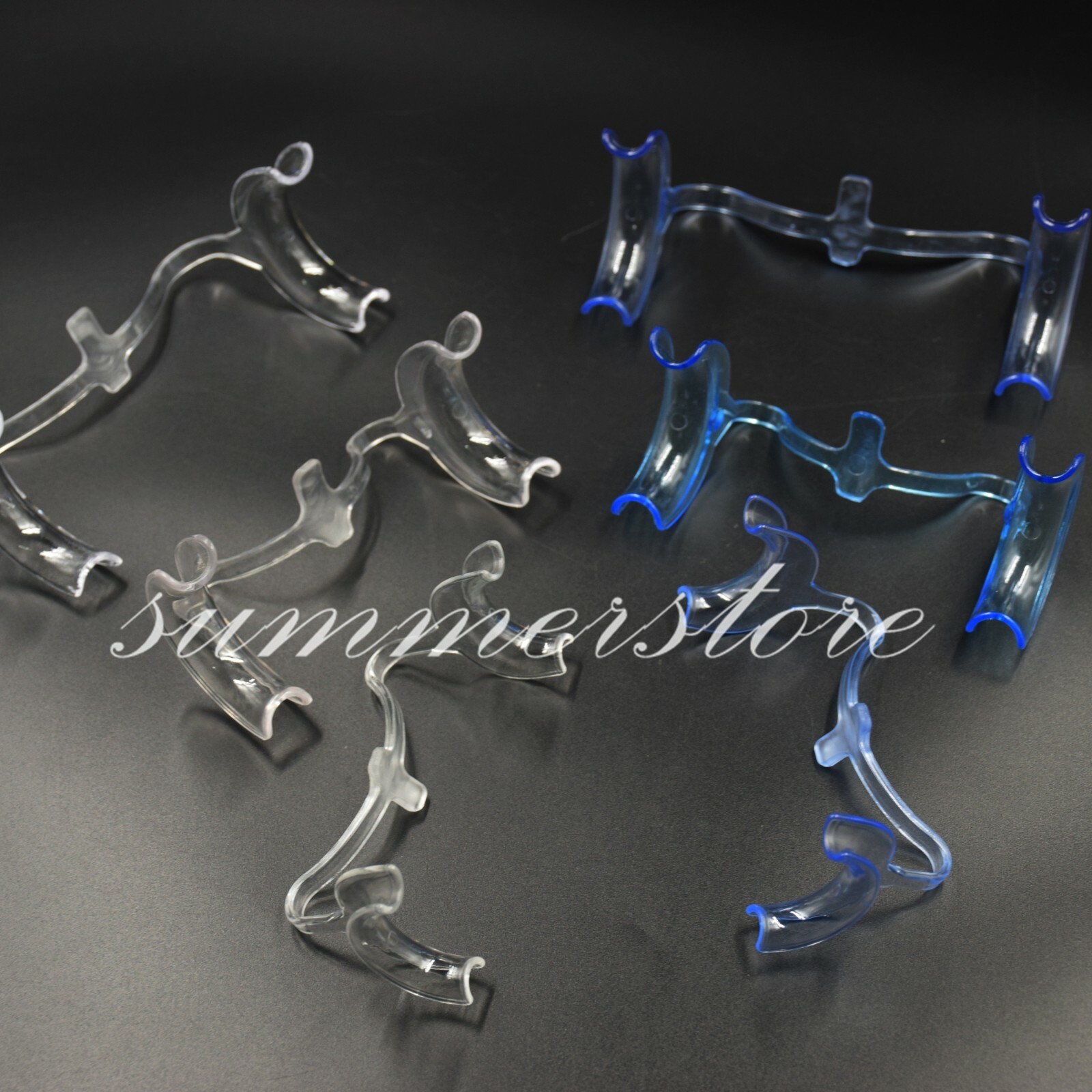 18 Pcs/Kit W/T/O/C All Types Dental Ortho Oral Cheek Lip Retractor Mouth Opener