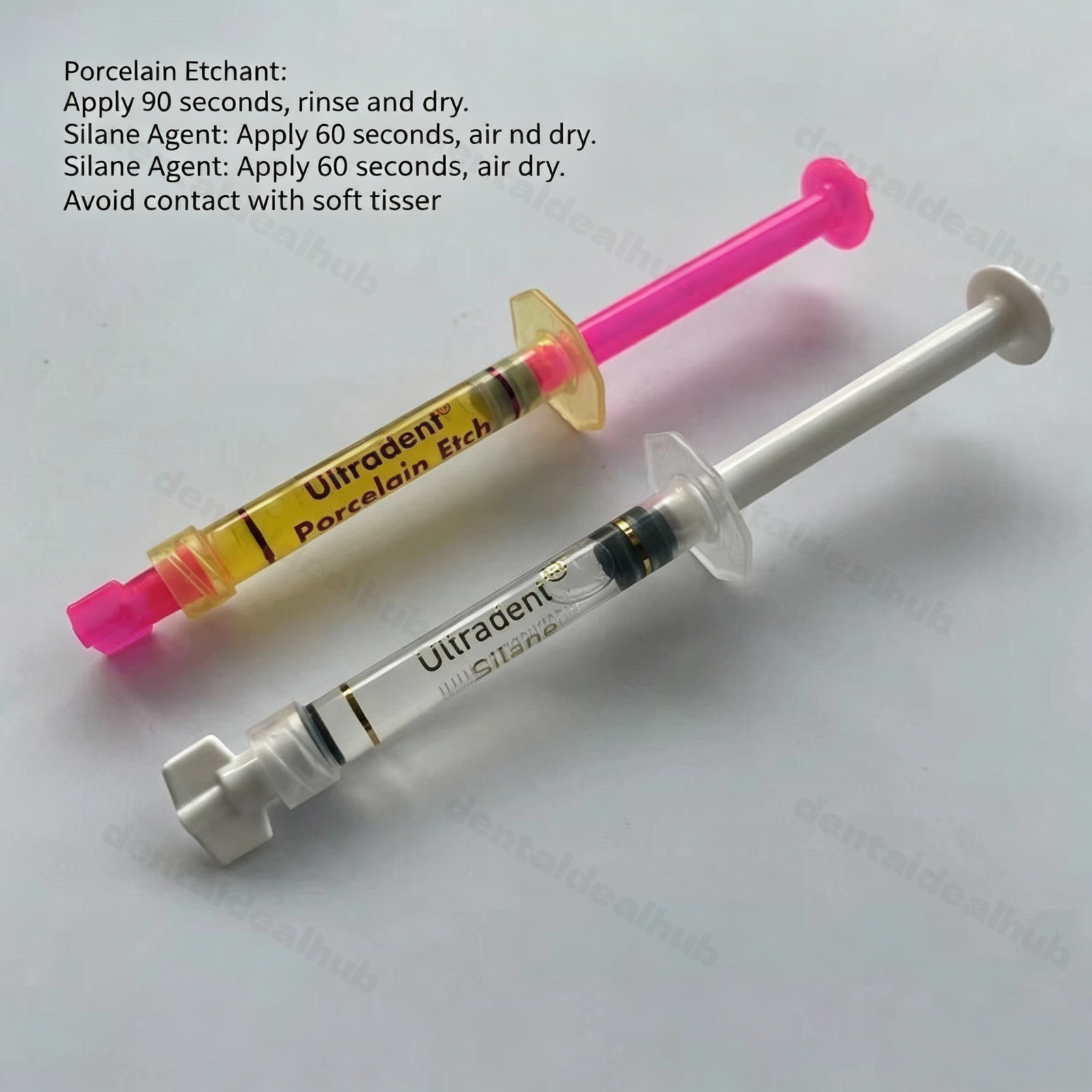 Ultradent Porcelain Etch 9% Hydrofluoric Silane Dental Bond Veneer Crowns