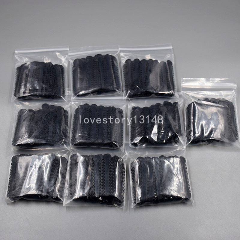 Dental Orthodontic Ligature Ties Rubber Bands 1008Pcs/ Pack 46 Colors For Choose
