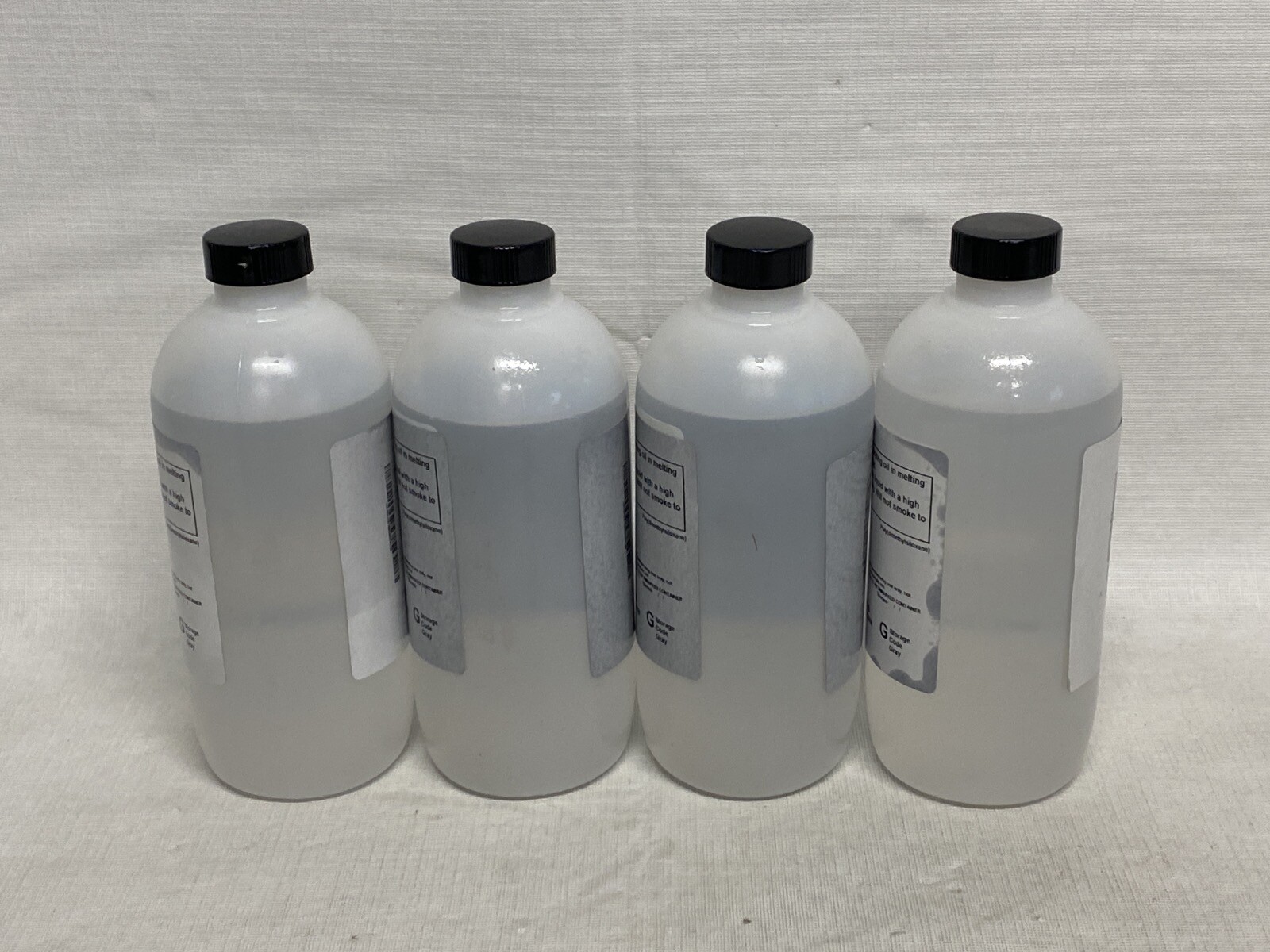 (4) THERMO SCIENTIFIC Laboratory 500mL Silicone Oil for Oil Baths S159-500