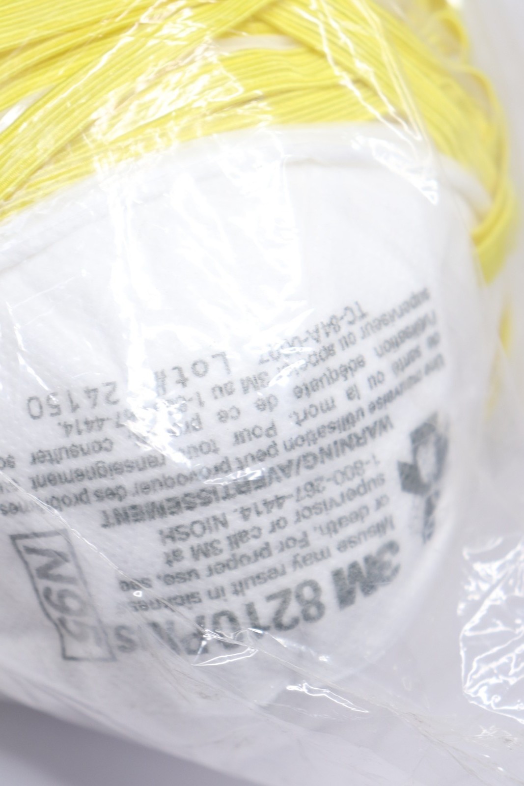 (20-Pk) N95 Sanding & Fiberglass Respirator Non-Woven Fabric White TC-84A-0007