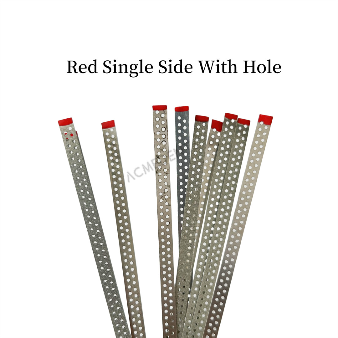 New Dental Single Side Diamond Polishing Finishing Strips Metal Polishing Sands