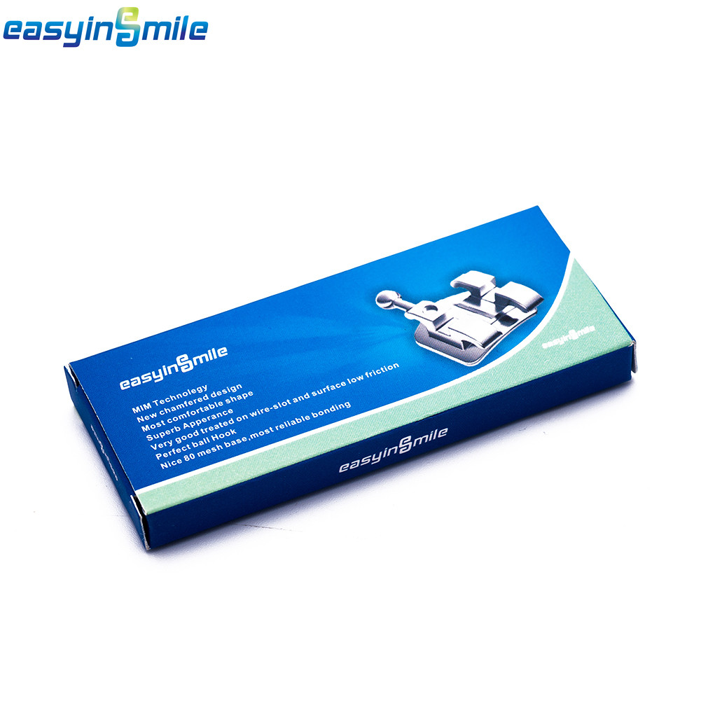 5sets Dental Orthodontic Metal Brackets Braces Mini Roth/mbt 3 4 5 Hooks 022