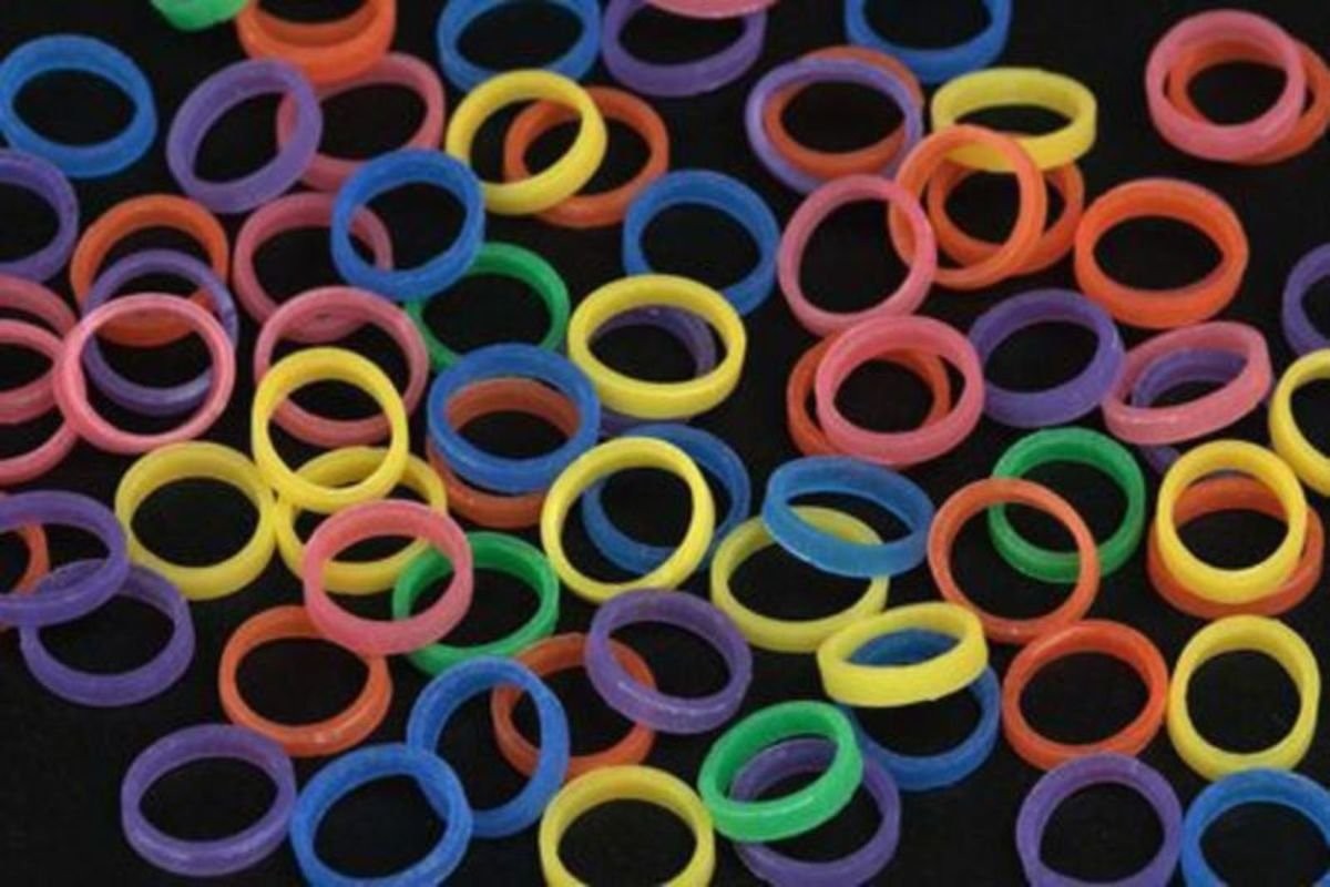 Neon 1/4″ Heavy 6.4 oz Orthodontic Elastic for Braces Dental Bands