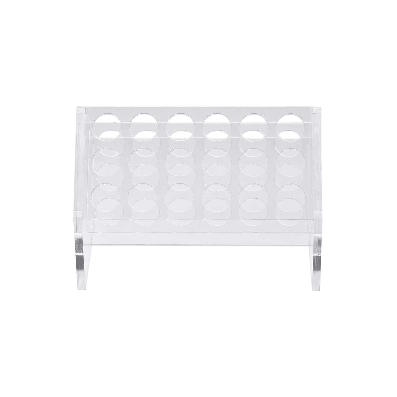 uxcell Slant Rack Acrylic Test Tube Holder 18 Wells for 10ml/15… FAST USA SHIP