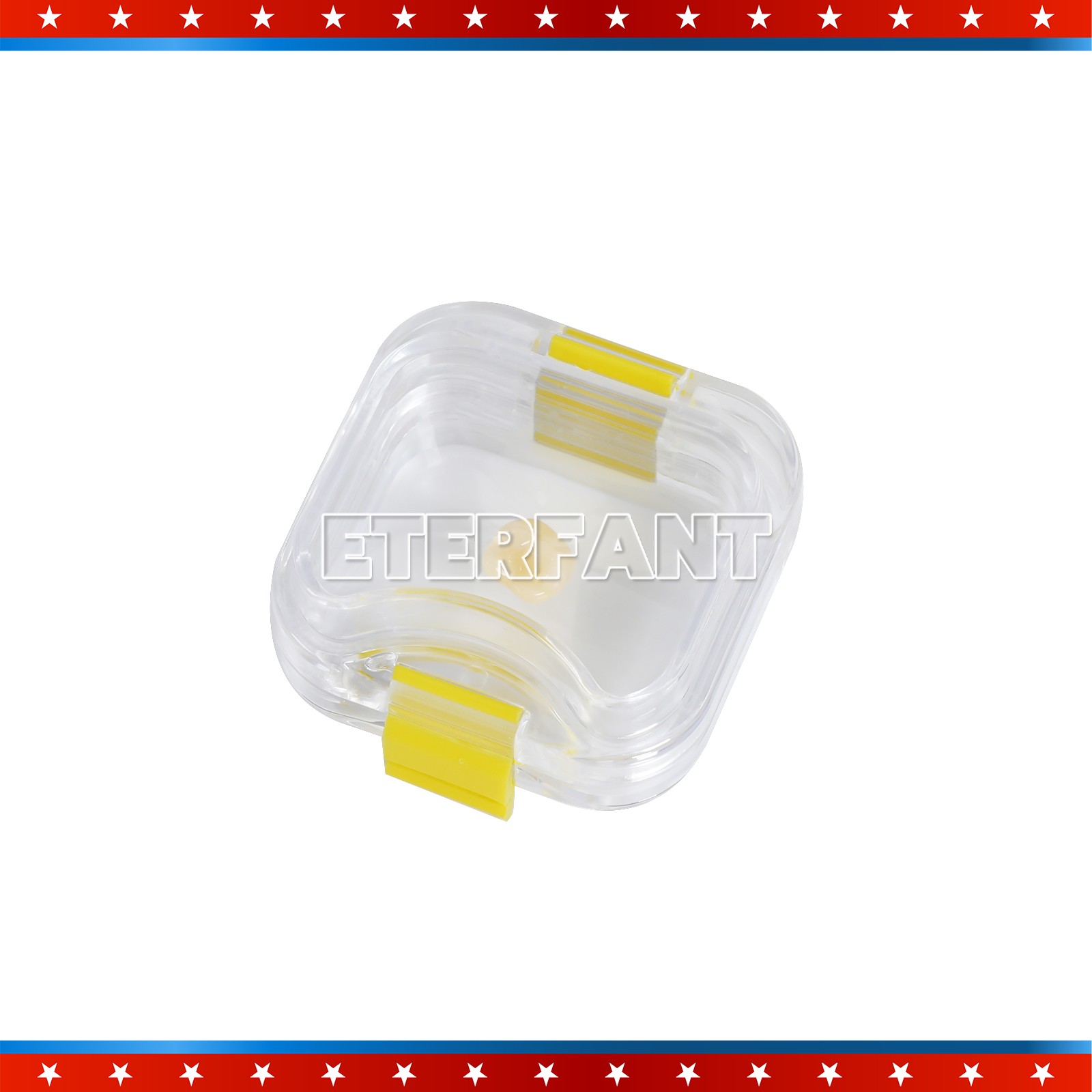 ETERFANT 100pcs Dental Crown and Bridge Pillow Box with Storage Display Box