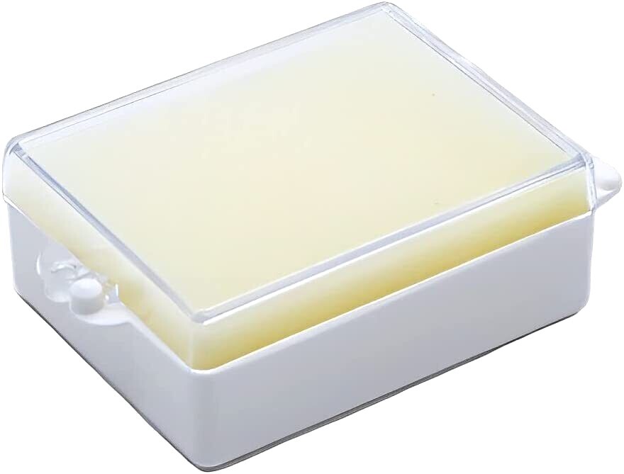 10pcs 1 inch Denture Case Dental Crown Box Teeth Storage Sponge Case Box