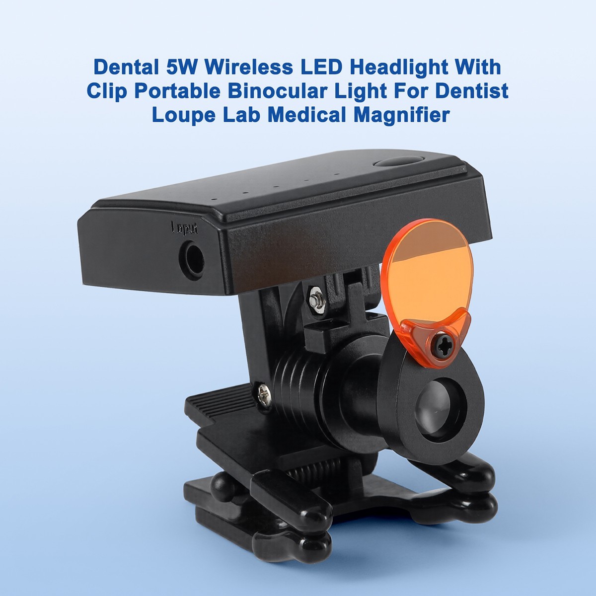 4.0X Dental Surgical Medical Loupes Magnifier Binocular Ergo /LED 5W Headlight