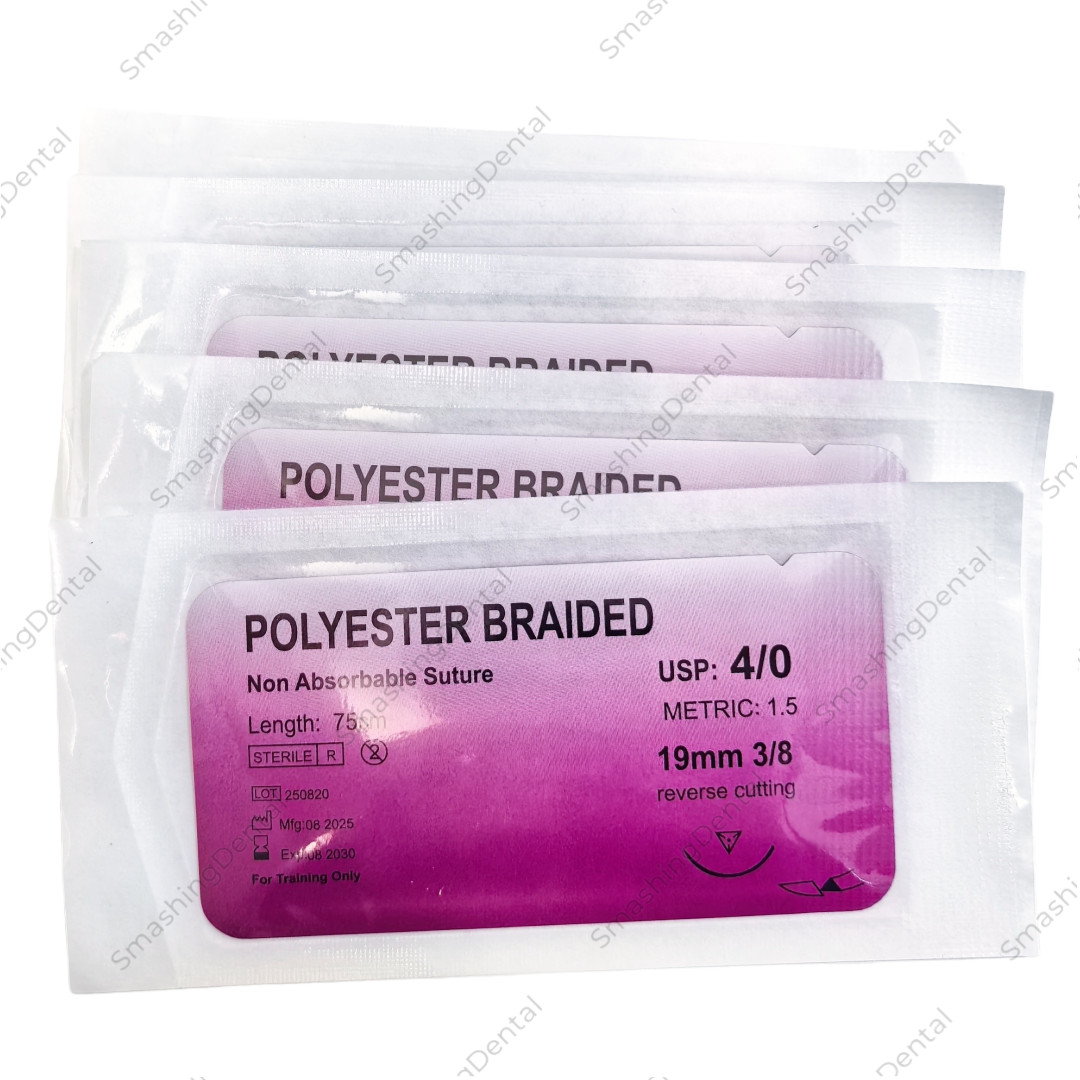Dental Thread Reverse Cutting Non-absorbable Student Practice