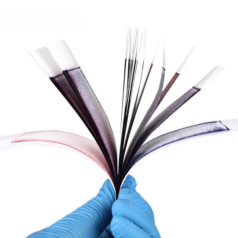 144Sheets/1Box Dental Articulating Paper Lab Products Teeth Care Red/Blue Strips
