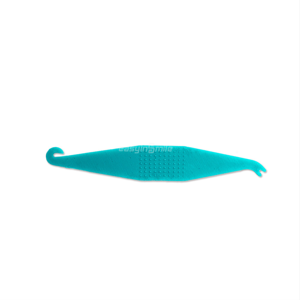 Dental Disposable Elastic Placer Hook Ortho For Braces Elastic Rubber Band 100pc