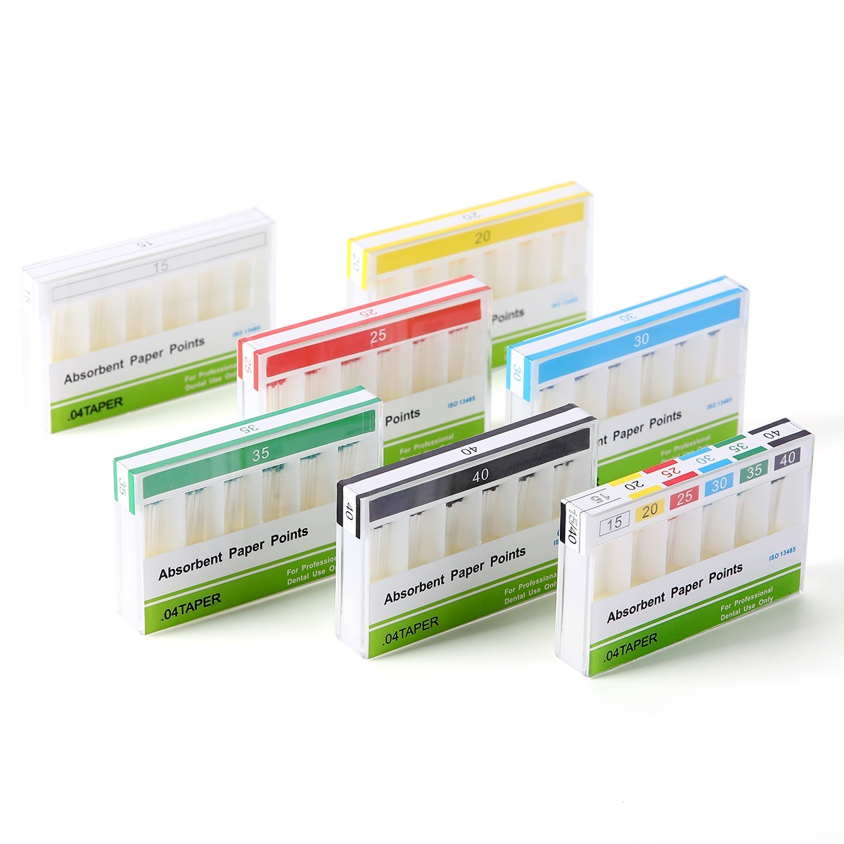 AZDENT Dental Gutta Percha Points Absorbent Paper Points Taper Endodontic Root