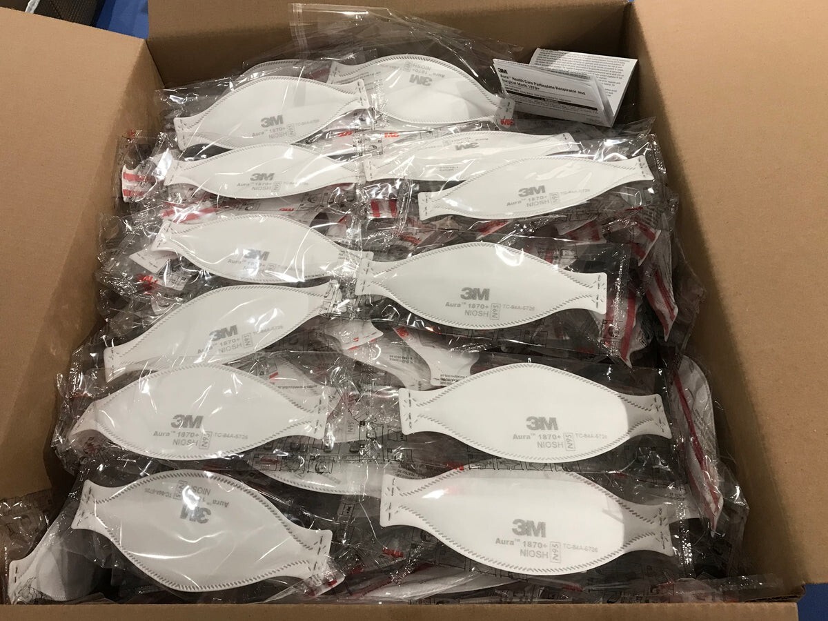 *75% OFF RETAIL* BULK CASE 440 Masks 3M 1870+ + Free Shipping!