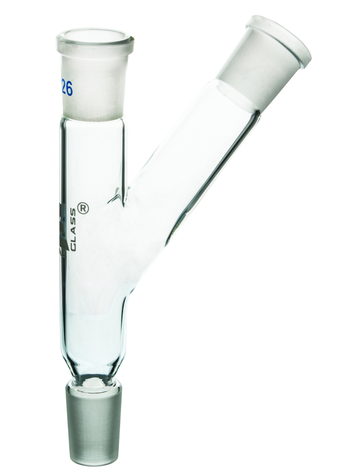 Eisco Labs Multiple Adapter, Two Necks, 19/26 Socket Size, 24/29 Cone Size