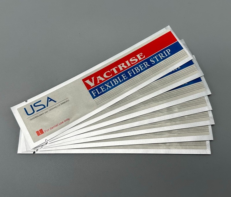 Dental Material Flexible Fiber Strip Glass Splint Loose Tooth Fixation Strips US