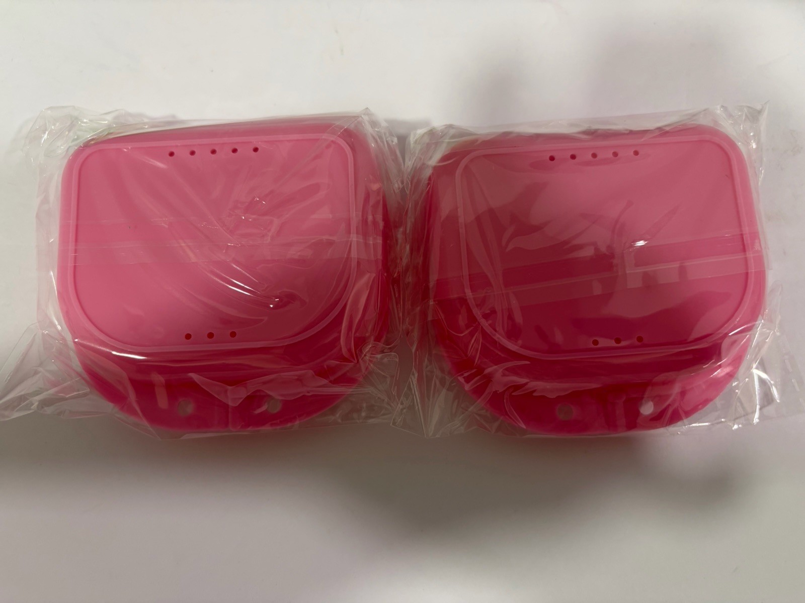 Denture Retainer Cases Dental False Teeth Mouth Guard Holder Travel Container