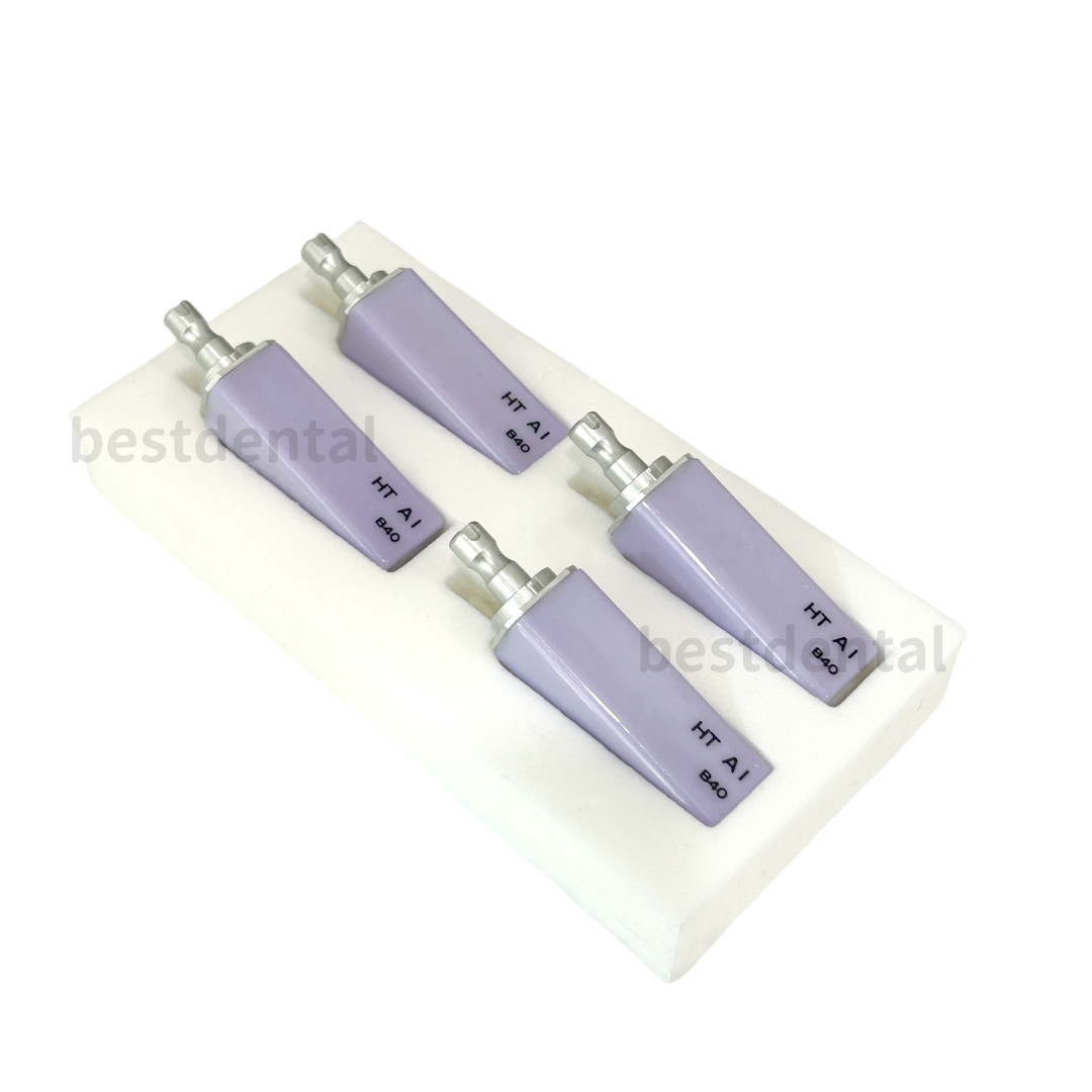 CAD CAM Dental Glass Ceramic Lithium Dislicate Block Cerec HT LT B40 Blocks