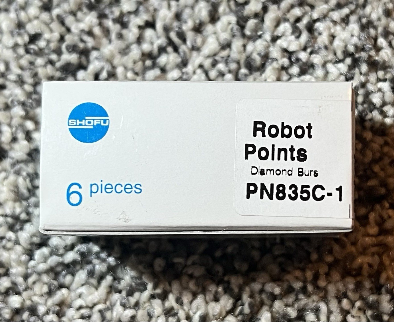 Shofu Robot Points Diamond Bur FG Diamond Grit PN835C-1 6 Pieces – NINE PACKS