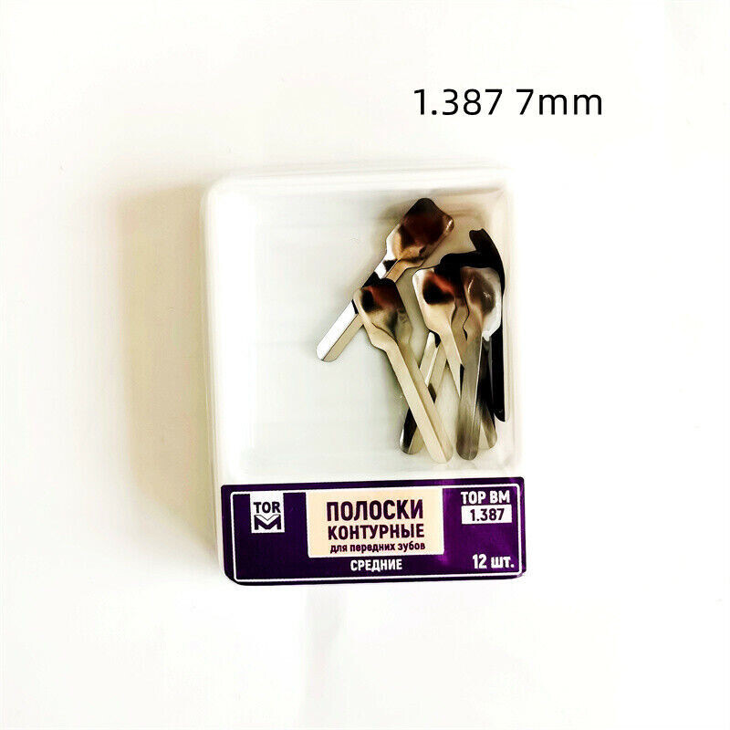 12/ Dental S.S Proximal Anterior Strips Matrices Matrix Band TOR VM 1.387/1.388