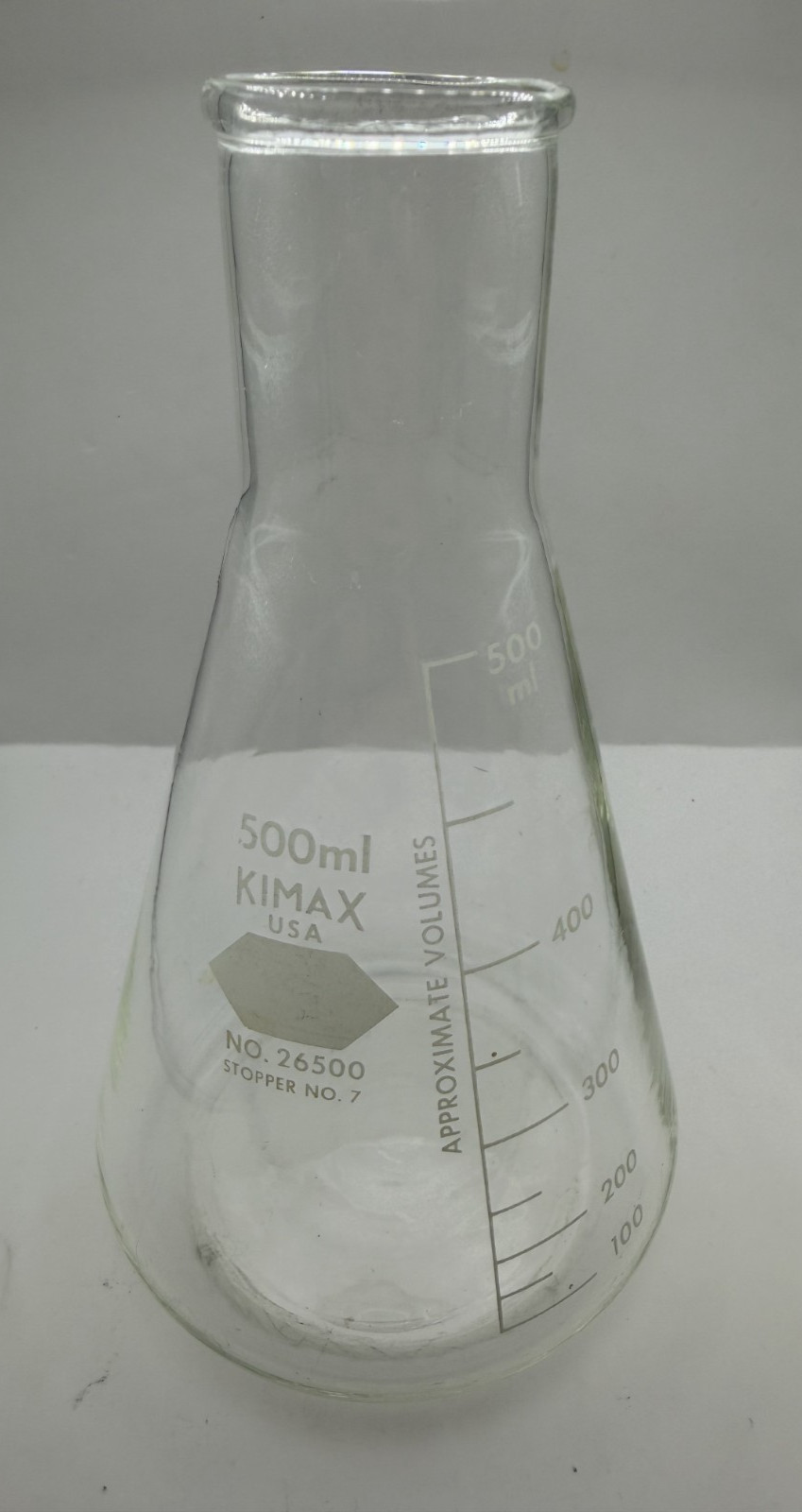 Lot of 8 Erlenmeyer Flasks Mixed Sizes & Brands Laboratory Glassware