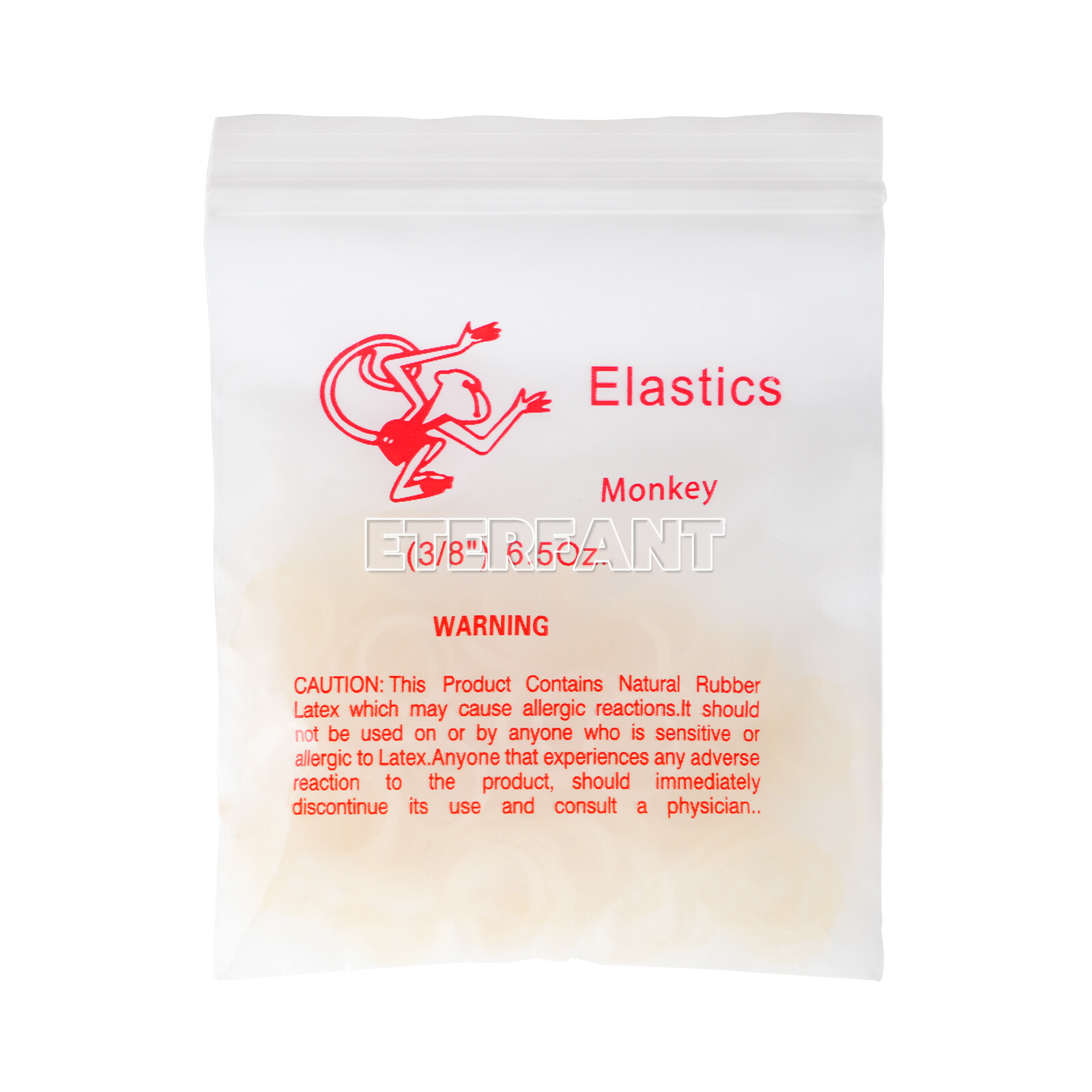 5000PCs ETERFANT Dental Ortho Elastics Rubber Bands Latex Braces 3.5/5.0/6.5oz