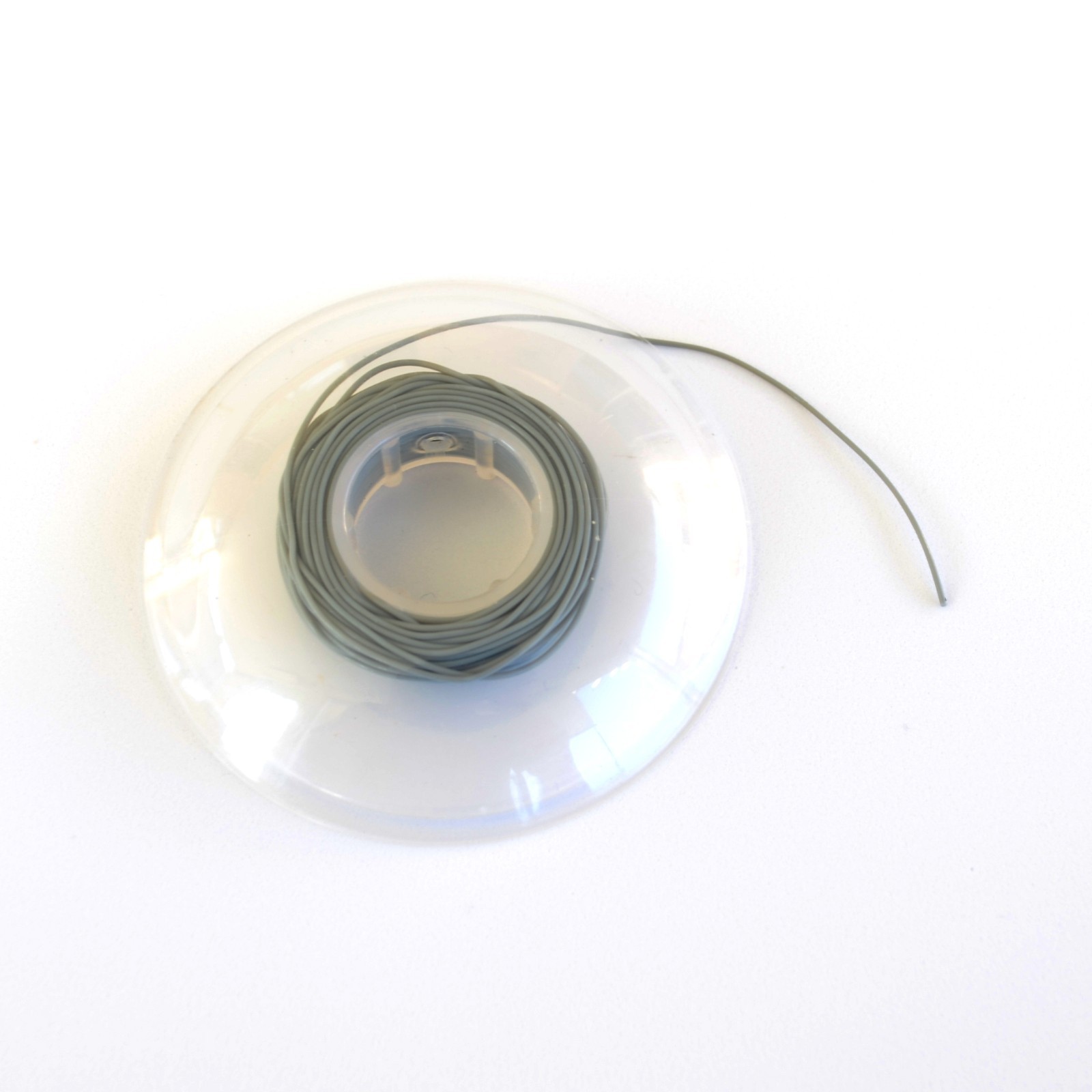 J&J Ortho™ Orthodontic Elastic Thread Spool Optional Size Clear Gray 25’/pk