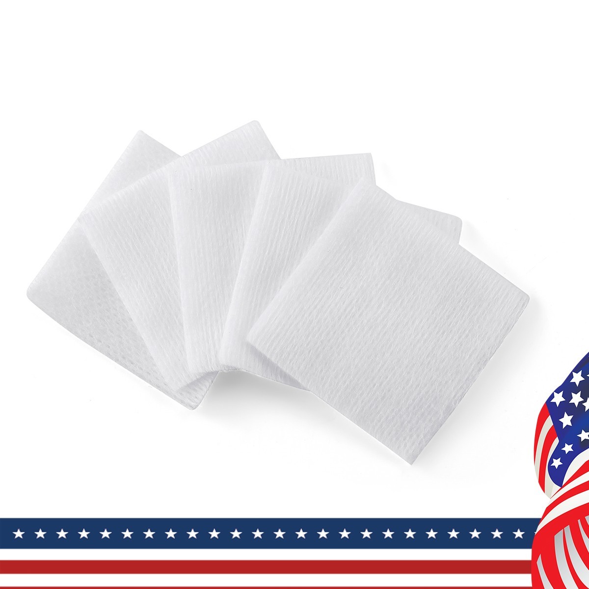 FDA Non-Woven Fabric Soft Felt Sheets Crafts Tear-Resistant 2X2/ 3X3/ 4×4 Inch