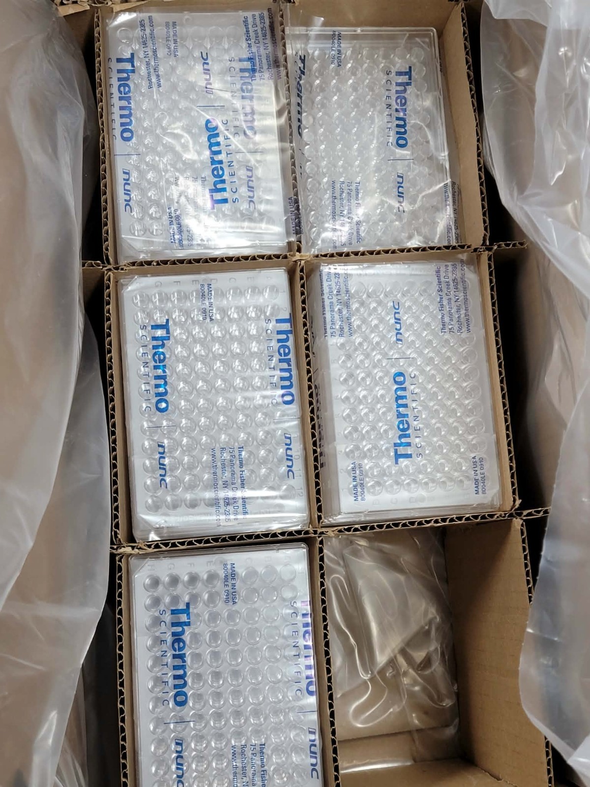Lot 49 Thermo Scientific 439454 96 Well Flat-Bottom Immuno Plate MaxiSorp Cert