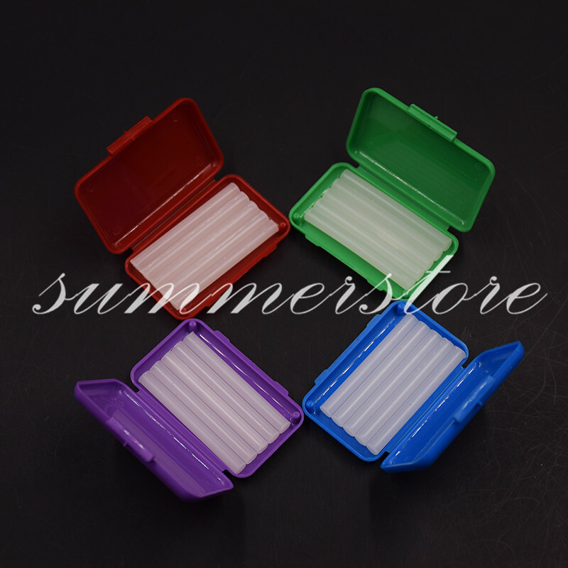 4 Kits 4 Colors 8 Pcs/Kit Dental Orthodontic Oral Clean Care Floss Wax Mirror