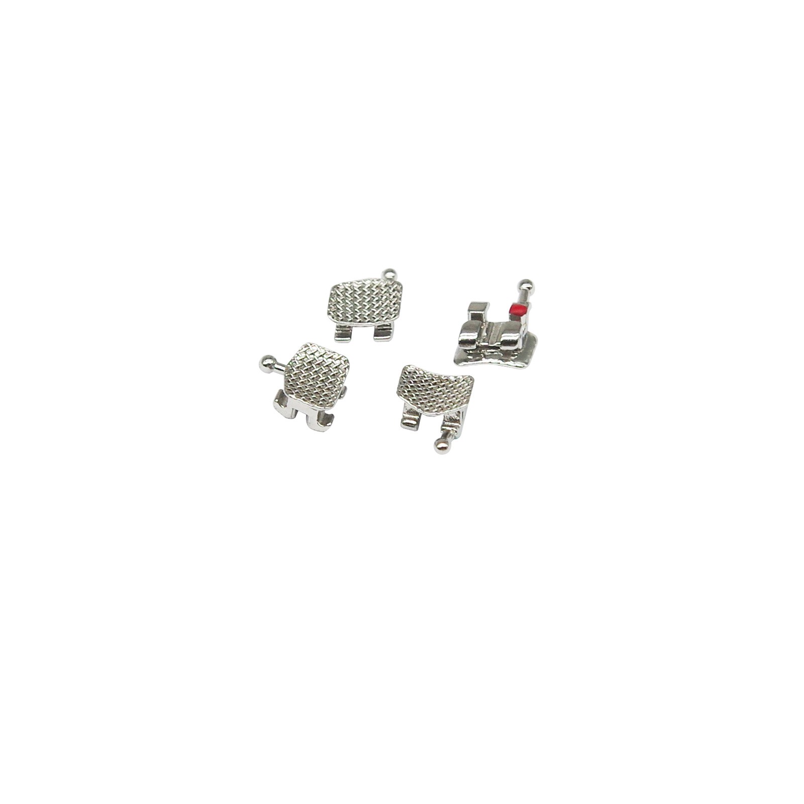 Dental Orthodontic Braces Brackets Mini Roth.022 Hook345/Arch Wire Nature