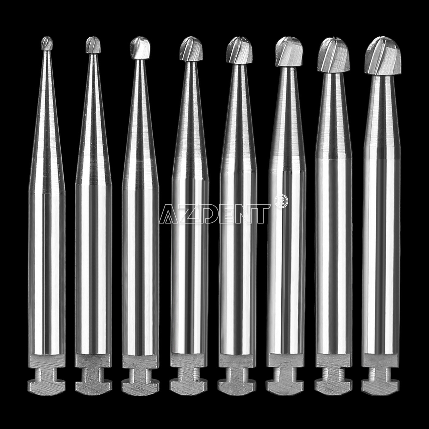 Dental Lab Clinic Low Speed Tungsten Steel Burs RA1-8 For Contra Angle Handpiece