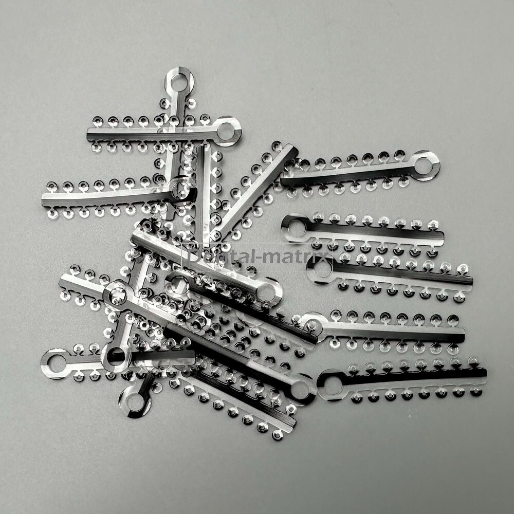 320pcs Dental Orthodontic Elastic Rubber Ligature Tie Rubber Bnads Double Color