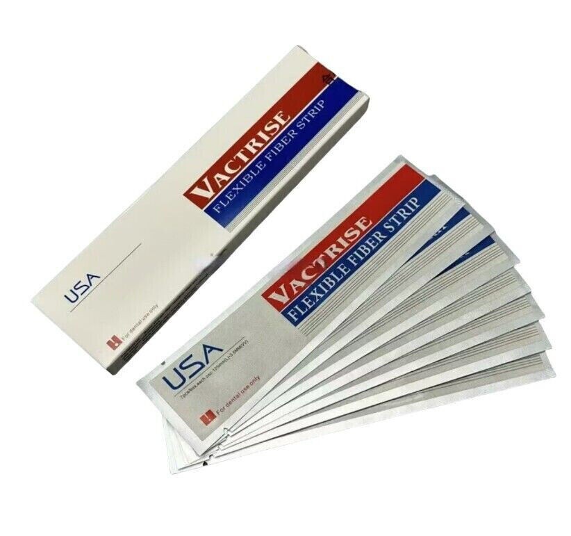 Dental Flexible Fiber Strip Glass Splint Loose Tooth Fixation Strips Light Cure