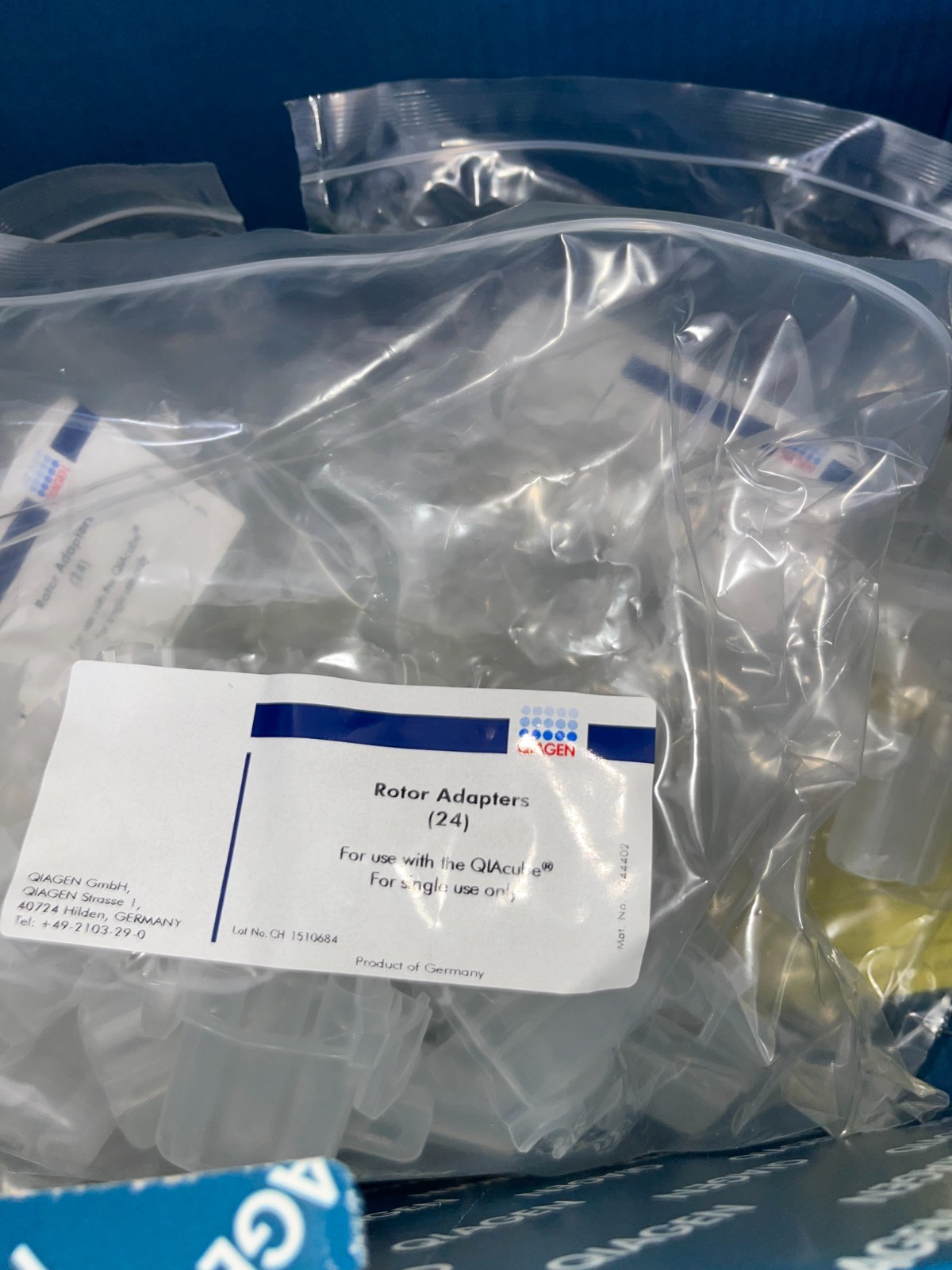 QIAGEN 990394 Rotor Adapters 6 bags of 24, 240 Total, For use with the QIAcube