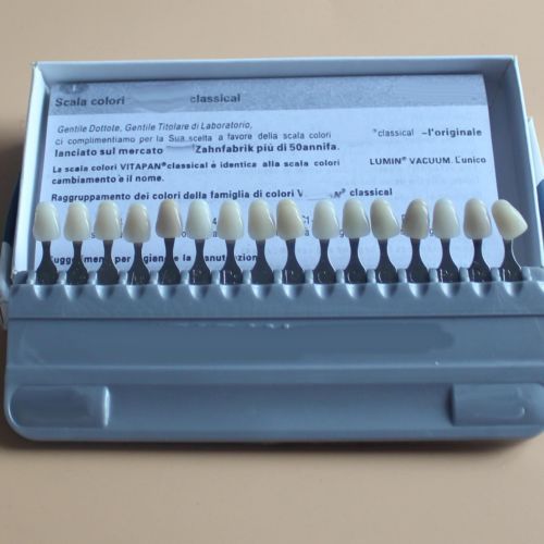 1 Set Porcelain Dentist Dental Materials 16 Colors Shade Guide Teeth US