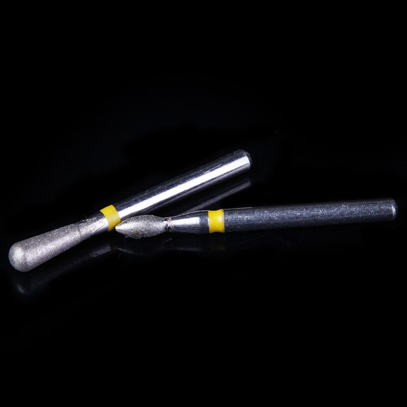 10pc Dental Diamond Burs FG-105 Composite Polishing Kit for High Speed Handpiece