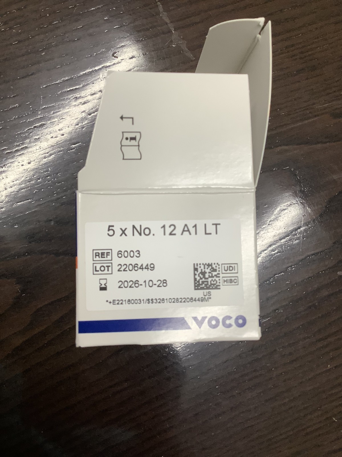 Voco 6003 Grandio CAD / CAM Blocs A1 #12 Low Translucency 4/Pk