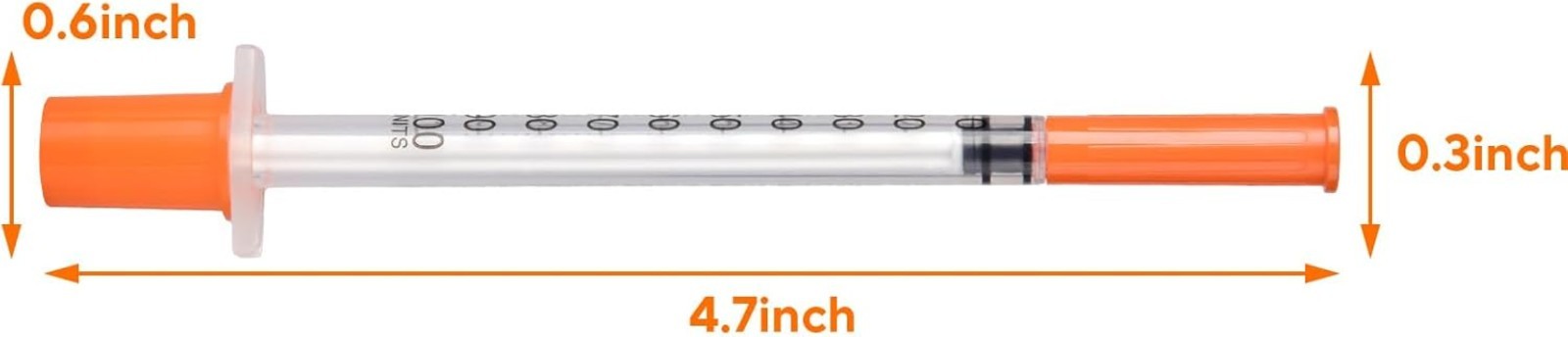 Quality 30G 1ml Disposable Syringes – Individually Wrapped for Safety