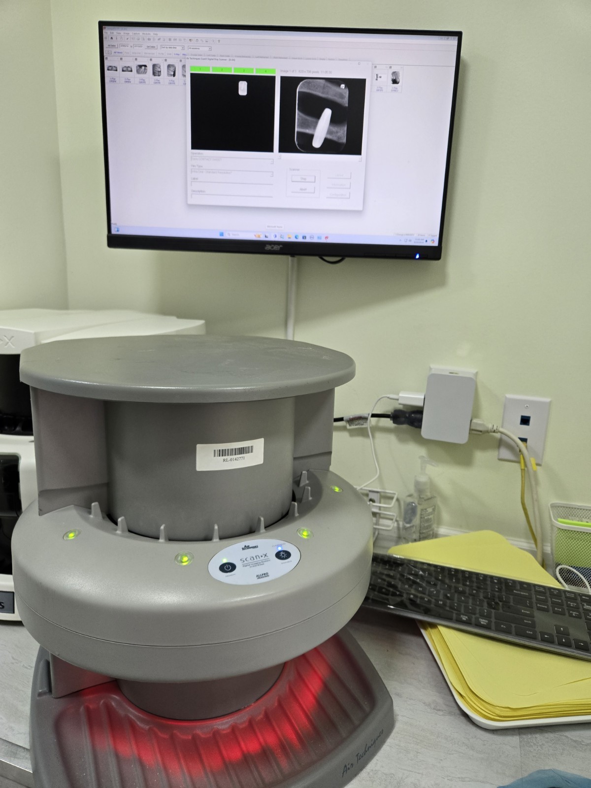AIR techniques Scanx ILE Phosphor G2U