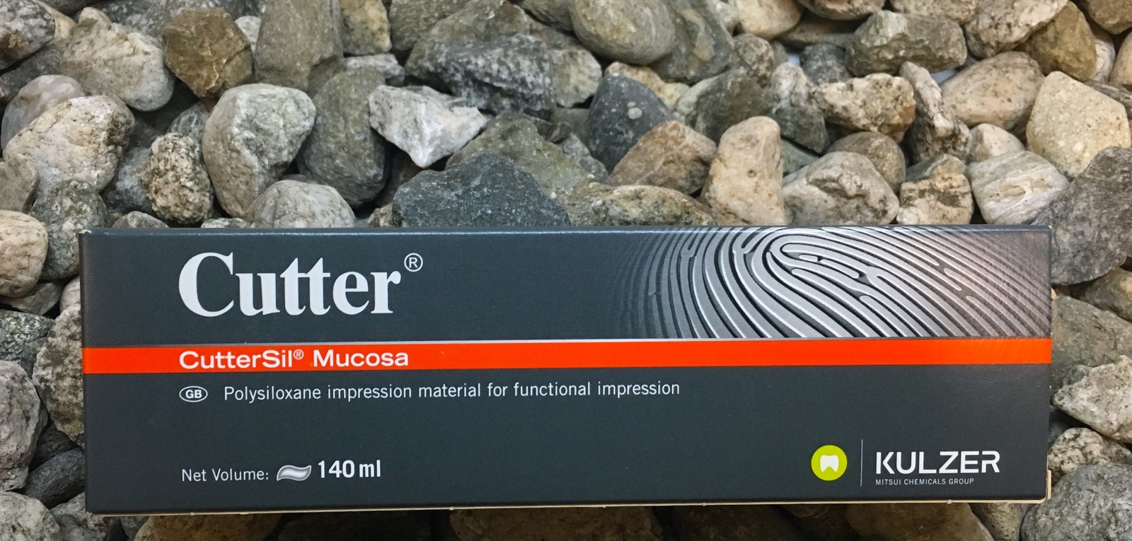 1 x Tube CutterSil Mucosa Silicone Impression 140ml #65767011 Exp. 11-2025