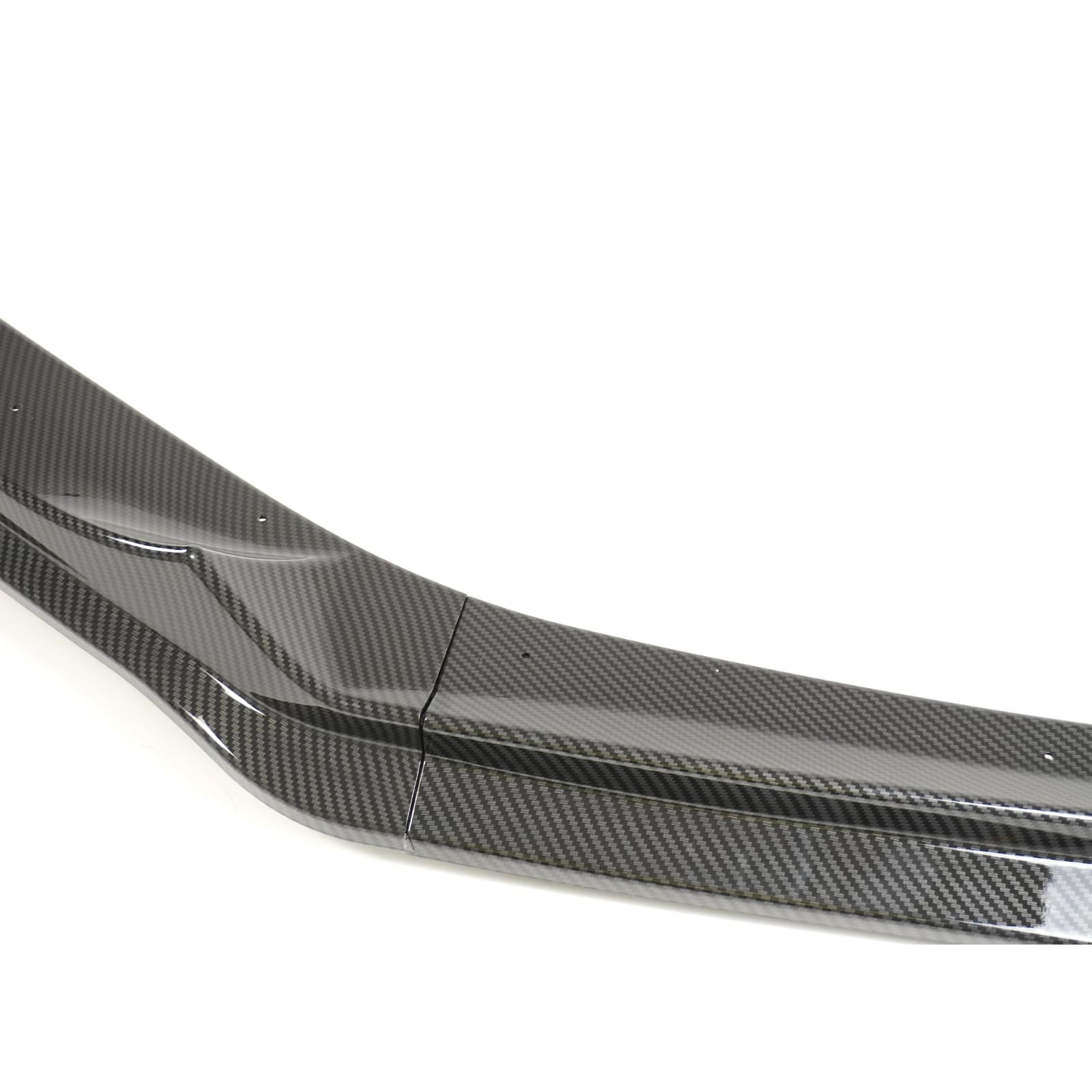 Front Bumper Lip GT Style for Honda Accord Sedan 2021-2022 ABS Carbon Fiber 3Pcs