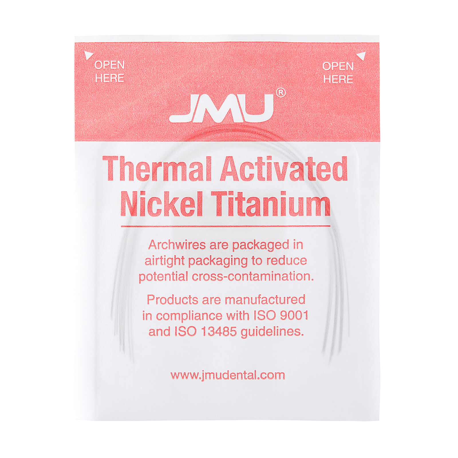 10PCS Nickel Titanium Archwires NiTi Thermal Activated Universal Over-Expanded