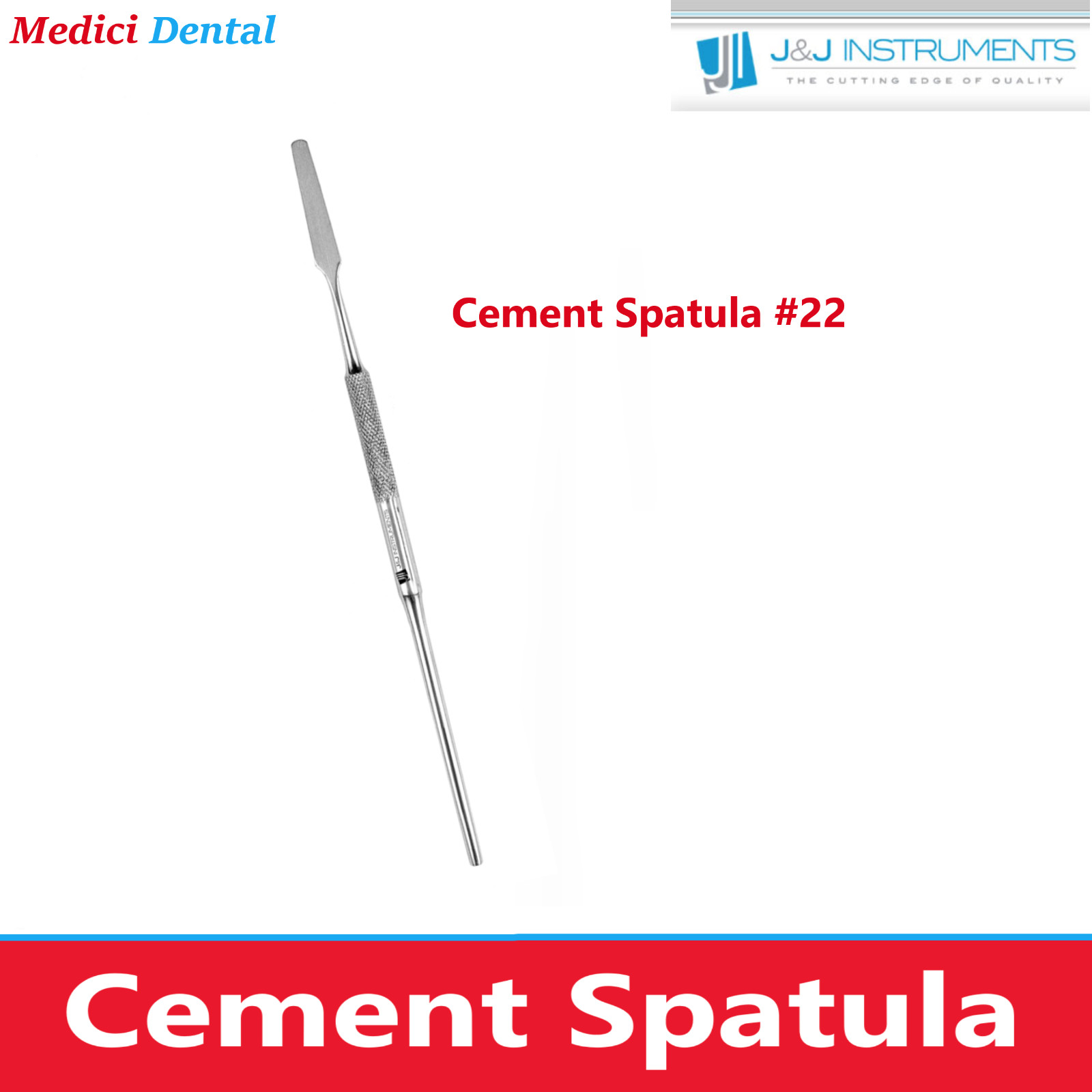 Dental Mixing Spatula #22 For Mixing and loading cement. , Made in Germany 1/Ea