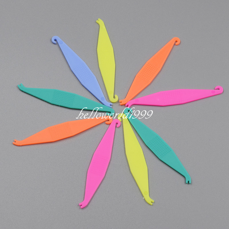 100Pcs Orthodontic Elastics Placer Remove for Braces Elastic Rubber Band Placers
