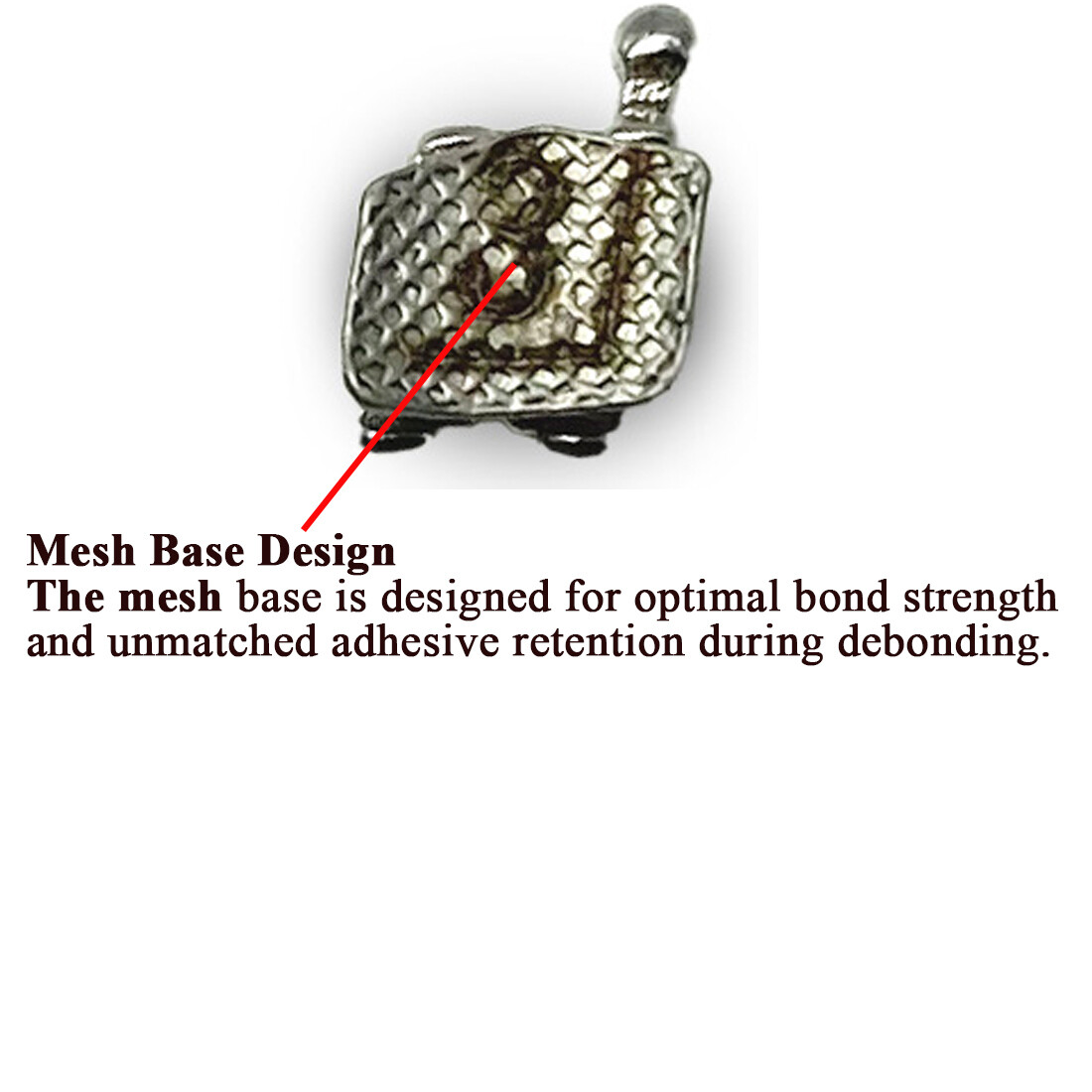 50pk Dental Orthodontic Metal Brackets Mini Brace MBT/ROTH Slot.022/018 Hooks345