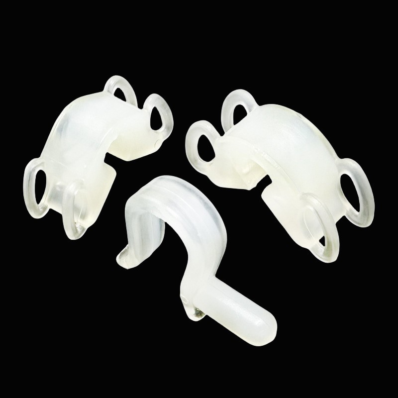 Silicone Soft Bite Block Dental Mouth Opener Props Occlusal Pad Cheek Retractor