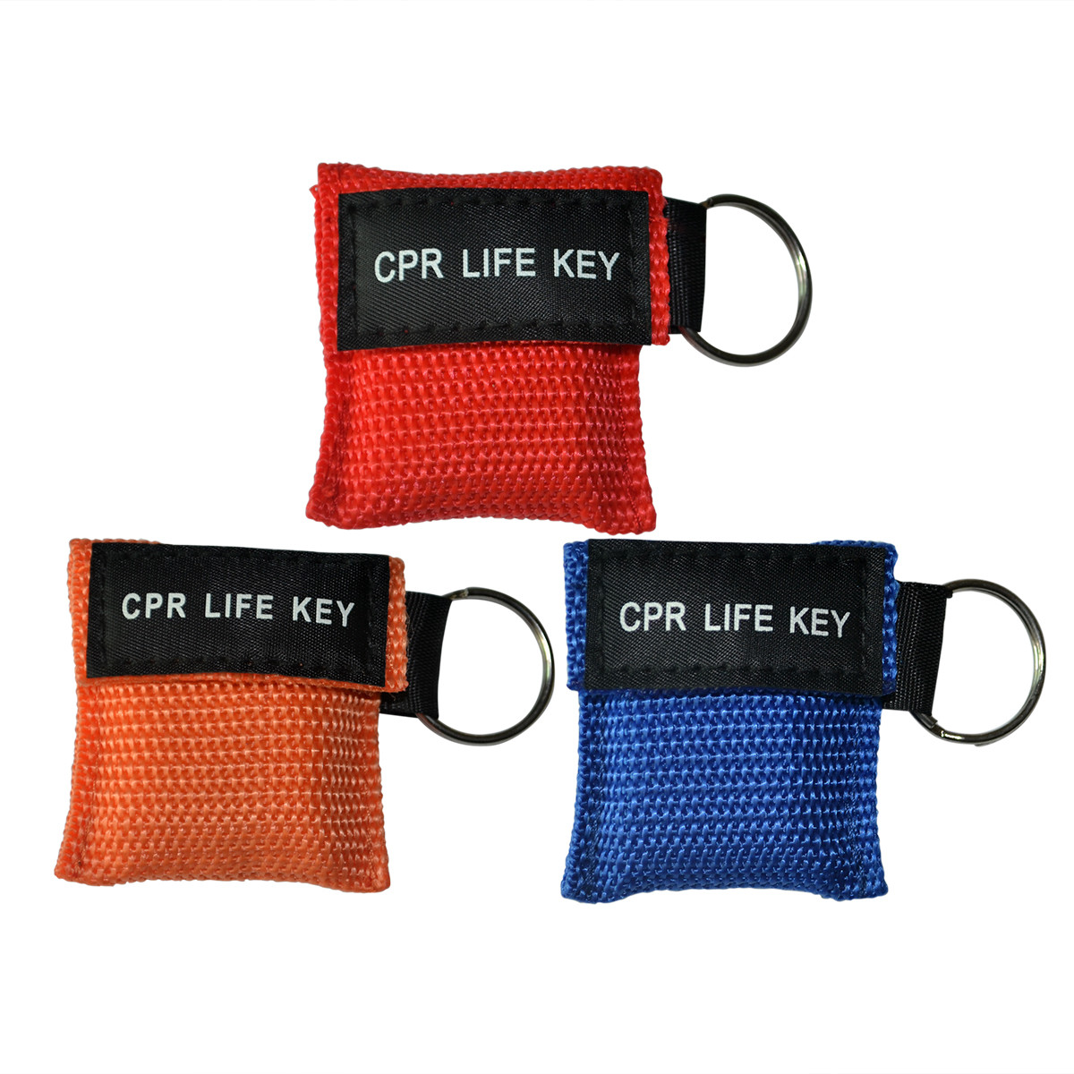 6PCSFirst aid resuscitation CPR Life Key CPR face shield key-ring Mouth to Mouth