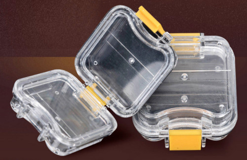 1x Dental Complete Denture Protector Storage Box False Teeth Case Retainer Clear