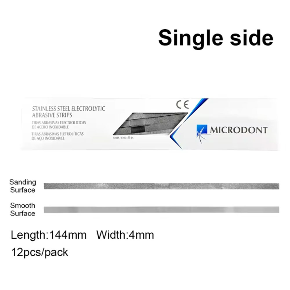 Dental Composite Polishing Strips Fine Coarse Grit One Side Double side 1pk/12pc